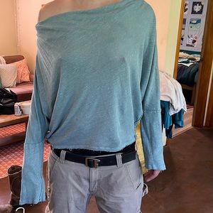 Free people over the shoulder